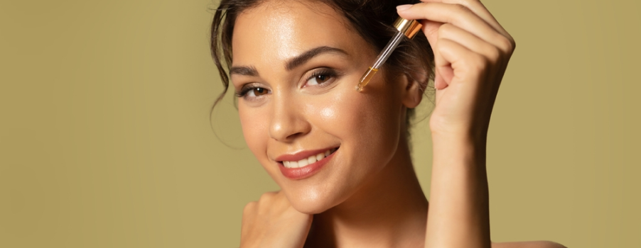 Imagem institucional sobre estética e pele