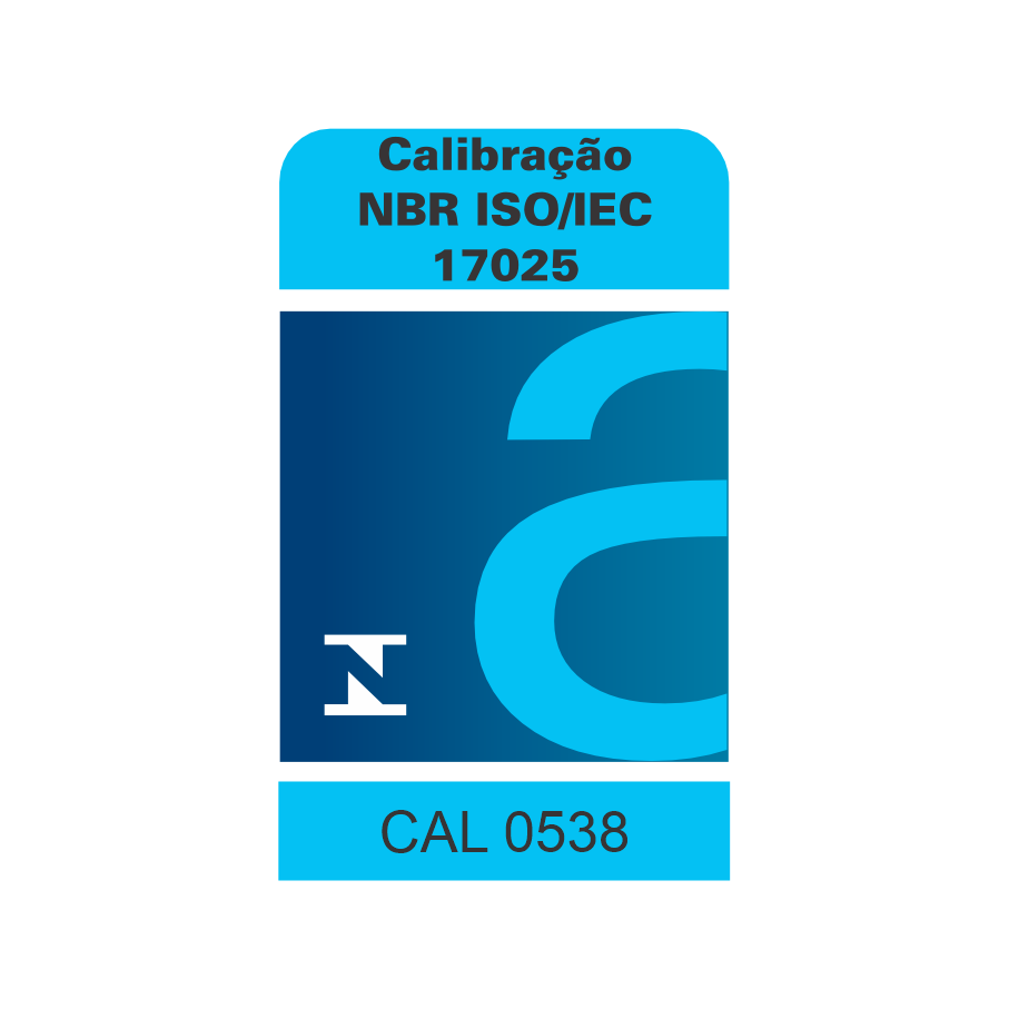 Selo de calibração NBR ISO IEC 17025