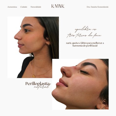 Material visual sobre naturalidade e harmonia facial