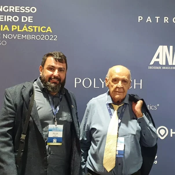 Dr. Celio Leao em congresso de cirurgia plastica em novembro de 2022