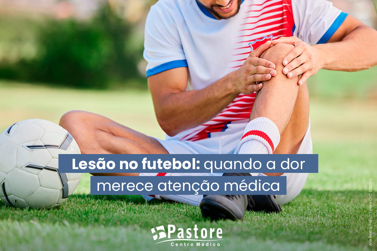 Conteúdo sobre lesão no futebol