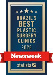 Selo Best Plastic Surgery Clinics Brazil 2026