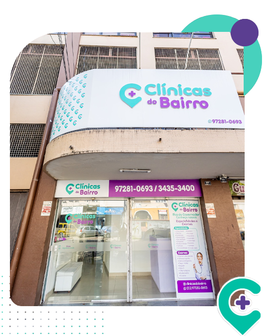 Fachada da Clínicas do Bairro