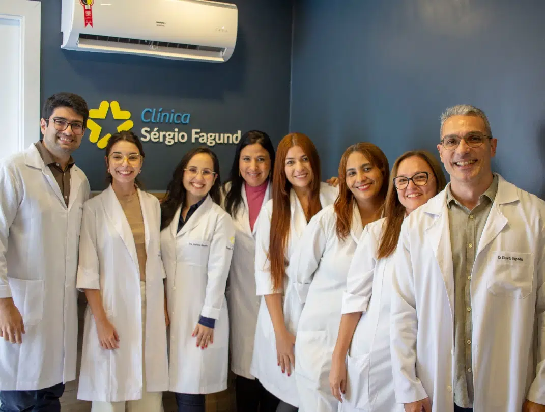 Equipe da Clínica Sérgio Fagundes