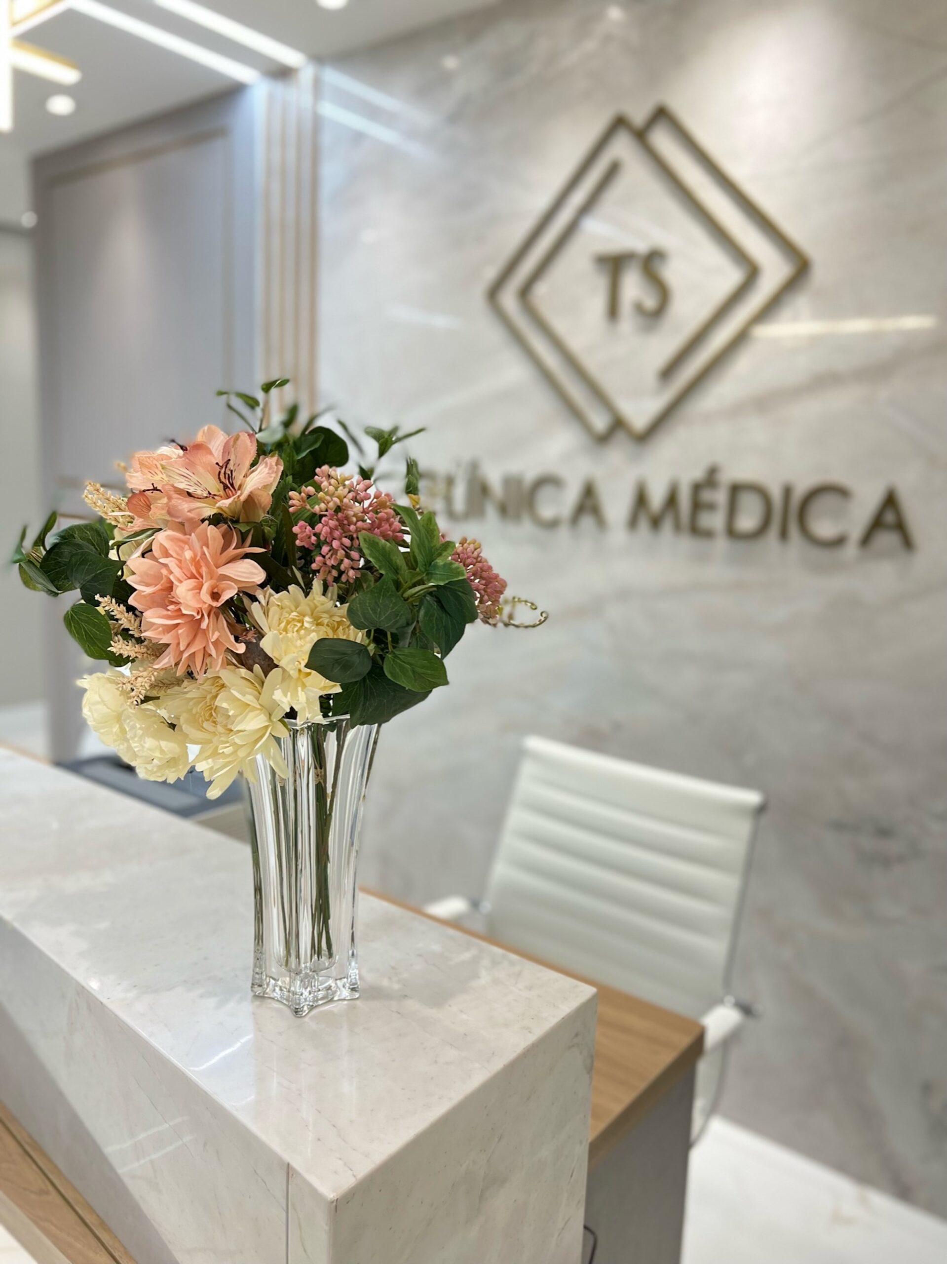 Ambiente institucional da Clínica TS
