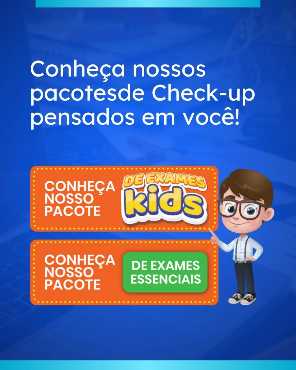 Peça institucional de check-up do Centro Médico São Lucas
