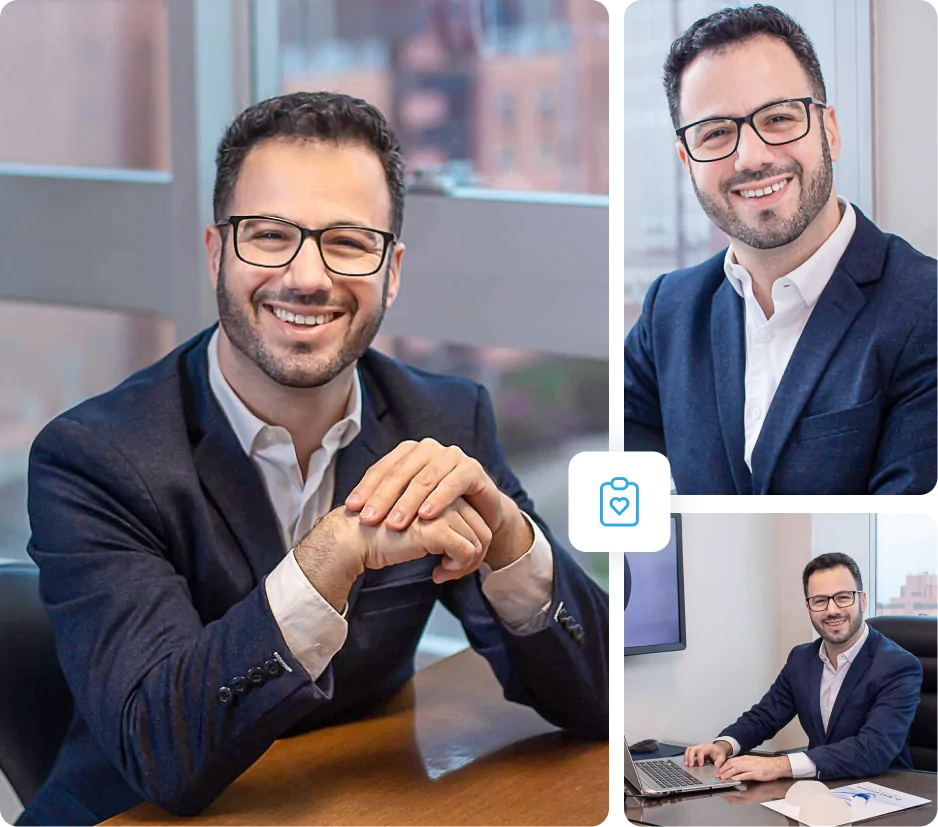 Dr. Benie Goldman em imagem institucional