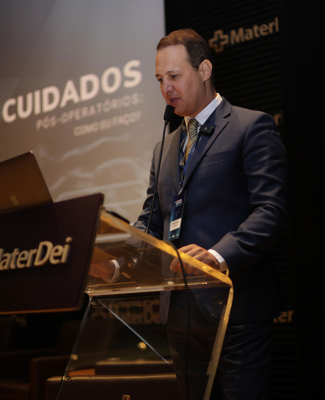 Dr. Person em palestra
