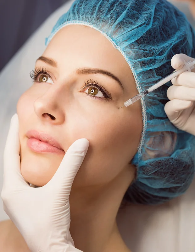 Procedimento estético facial