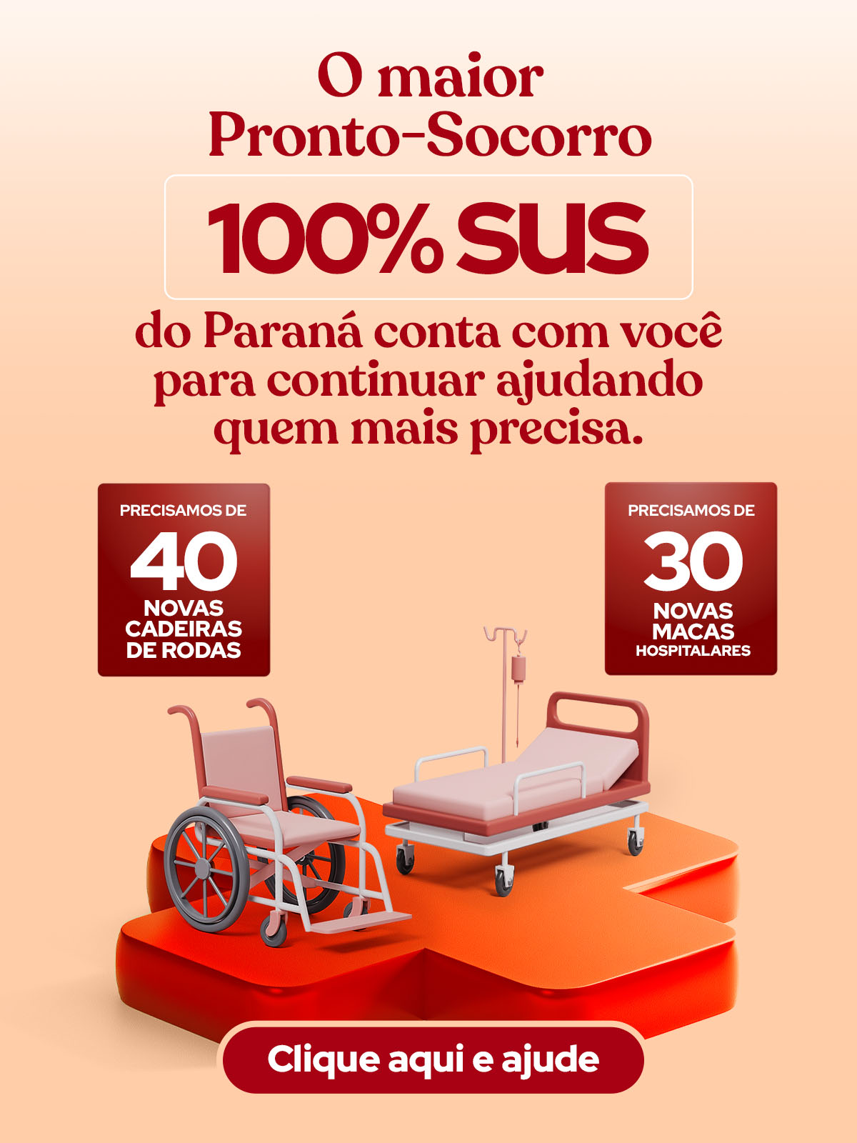 Campanha institucional Hospital Cajuru