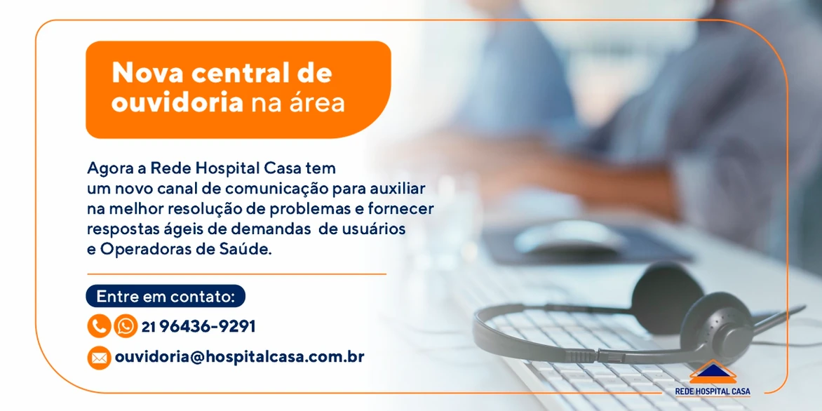 Imagem institucional Rede Hospital Casa